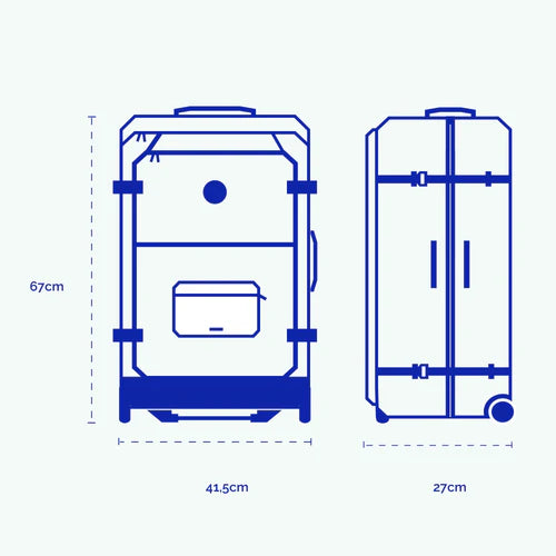 Valise souple 2 roues medium Kaikoura
